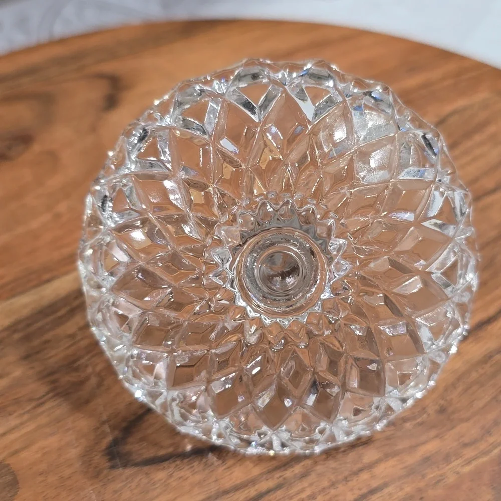 Crystal Vintage Ring Trinket Dish